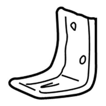 Chevy 15159507 Fender Liner Front Bracket