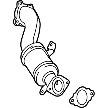 Cadillac 19420226 Converter & Pipe