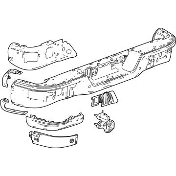 Chevy 85066896 Bumper Assembly