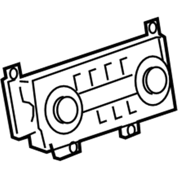 Pontiac Blower Control Switches - 25878428