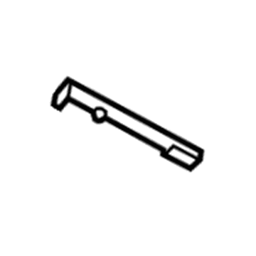GM 19165160 Crossmember Strap 19165160 GM Crossmember Strap Illustration 1 of 1
