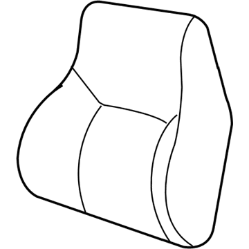 Chevy 12459221 Seat Back Cover