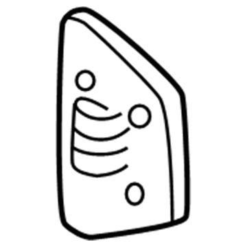 GM 10401290 Latch Bearing, Rear 10401290 GM Latch Bearing, Rear Illustration 1 of 1