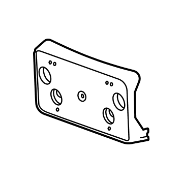 Chevy 84699402 License Bracket