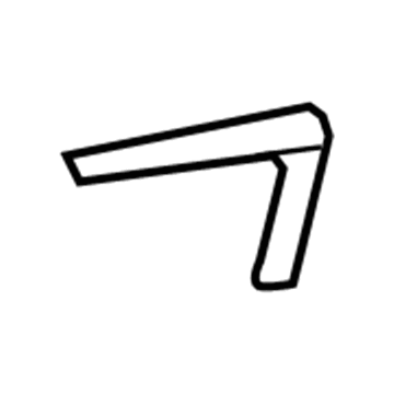 GM 15945786 Bumper Cover Side Bracket, Driver Side 15945786 GM Bumper Cover Side Bracket, Driver Side Illustration 1 of 1