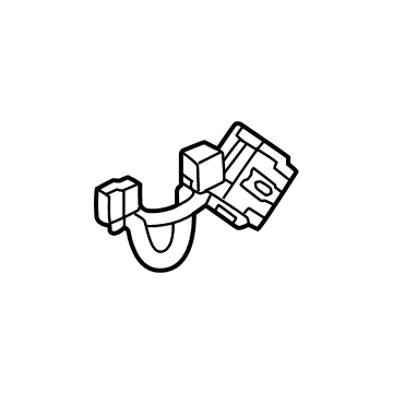GM 84845380 Wire, Driver Side 84845380 GM Wire, Driver Side Illustration 1 of 1