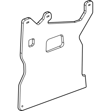 GM 84991899 Insulator, Driver Side 84991899 GM Insulator, Driver Side Illustration 1 of 1