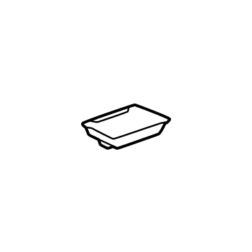 GM 87836379 Liner, Jet Black, Driver Side 87836379 GM Liner, Jet Black, Driver Side Illustration 1 of 1