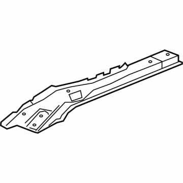 GM 84661989 Upper Rail, Rear Driver Side 84661989 GM Upper Rail, Rear Driver Side Illustration 1 of 1