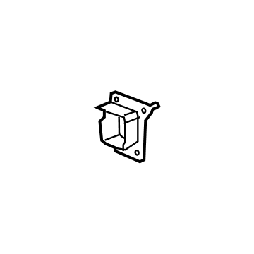 GM 22869979 Rail End, Driver Side 22869979 GM Rail End, Driver Side Illustration 1 of 1