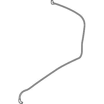 GM 15237473 Washer Hose 15237473 GM Washer Hose Illustration 1 of 1