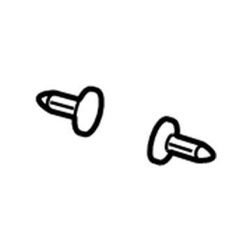 Buick 10121502 Side Baffle Retainer