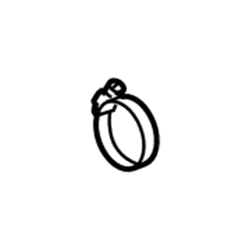 15024903 GM Lower Hose Clamp Illustration 1 of 1