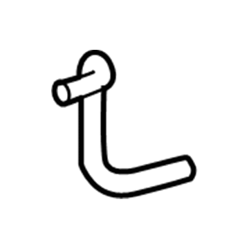 GM 15254404 Reservoir Hose 15254404 GM Reservoir Hose Illustration 1 of 1