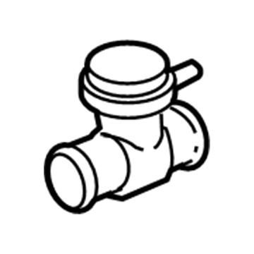 GM 10344426 Filler Neck 10344426 GM Filler Neck Illustration 1 of 1