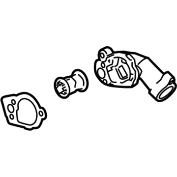 Buick Thermostat Housing - 12597257