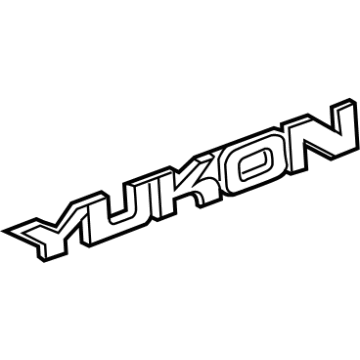 15825690 GM Nameplate, Outer Illustration 1 of 1