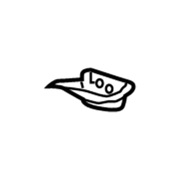 88954624 GM Cup Holder Illustration 1 of 1