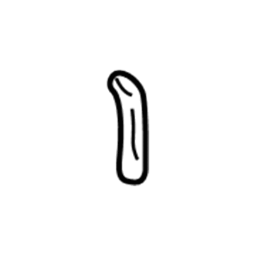 GM 88899564 Recline Handle, Gray, Rear Driver Side 88899564 GM Recline Handle, Gray, Rear Driver Side Illustration 1 of 1