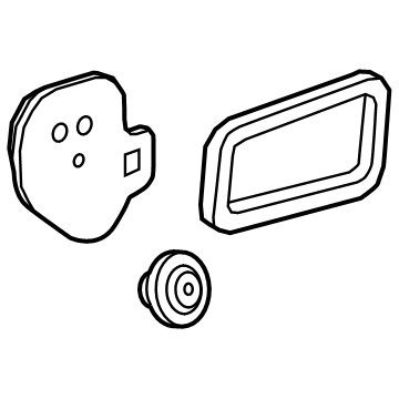 GM 85129276 Seal Kit, A/C Evaporator Core Housing 85129276 GM Seal Kit, A/C Evaporator Core Housing Illustration 1 of 1