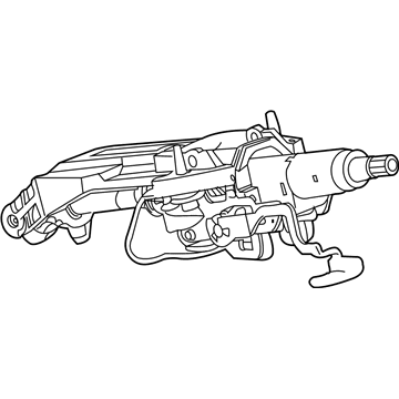 GM 23301176 Steering Column 23301176 GM Steering Column Illustration 1 of 1