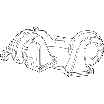 GM 84121194 Horn 84121194 GM Horn Illustration 1 of 1