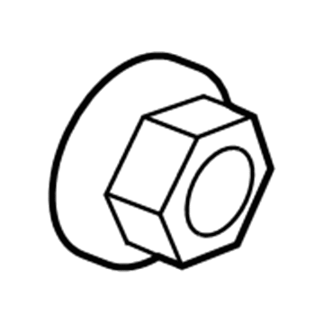 GM 15047163 Horn Nut 15047163 GM Horn Nut Illustration 1 of 1