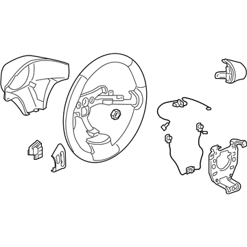 Chevy 25870026 Steering Wheel