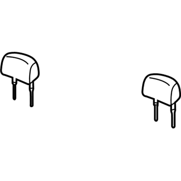 Saturn 22672681 Headrest