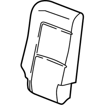 Saturn 22702812 Seat Back Cover