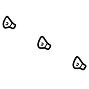 GM 21306083 Tie Down 21306083 GM Tie Down Illustration 1 of 1