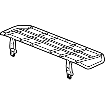 22701592 GM Seat Frame Illustration 1 of 1