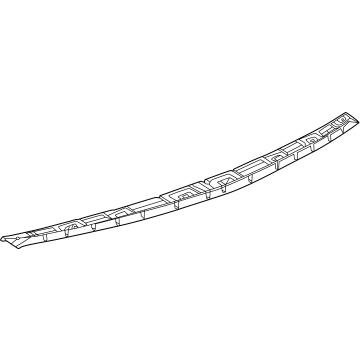 84983546 GM Applique Panel Bracket, Black Illustration 1 of 1