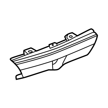 84983549 GM Applique, Rear Center Illustration 1 of 1