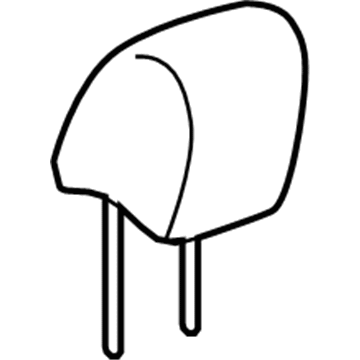 GMC 23433511 Headrest