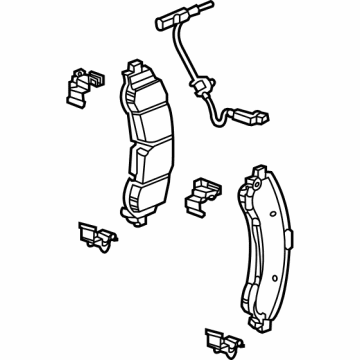 Chevy Silverado 2500 HD Brake Pads - 85149489