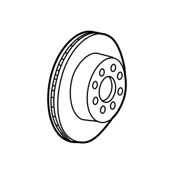 Chevy Silverado 2500 HD Brake Rotor - 13529522