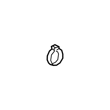 GM 84392076 Outer Boot Clamp, Front 84392076 GM Outer Boot Clamp, Front Illustration 1 of 1