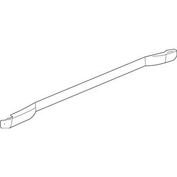 GM 25949856 Rocker Molding, Passenger Side 25949856 GM Rocker Molding, Passenger Side Illustration 1 of 1