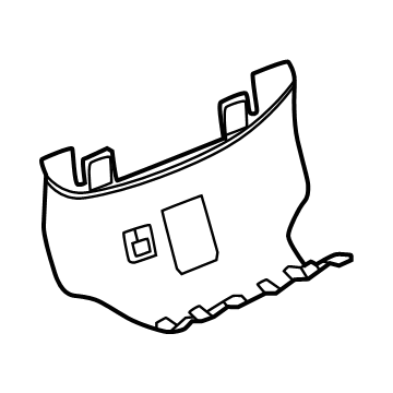 Chevy 86579722 Lower Cover