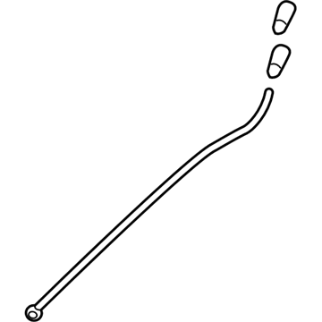86810080 GM Front Hose, Passenger Side Illustration 1 of 1