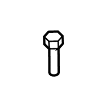 GM 11569972 Lower Quarter Trim Bolt 11569972 GM Lower Quarter Trim Bolt Illustration 1 of 1