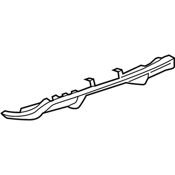 GM 15230191 Lower Cover, Rear 15230191 GM Lower Cover, Rear Illustration 1 of 1