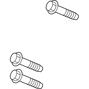 Chevy 11588744 Stabilizer Link Bolt