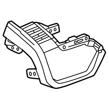GM 26469146 Bezel Assembly-Instrument Panel Air Outlet *Nightrider Cm 26469146 GM Bezel Assembly-Instrument Panel Air Outlet *Nightrider Cm Illustration 1 of 1