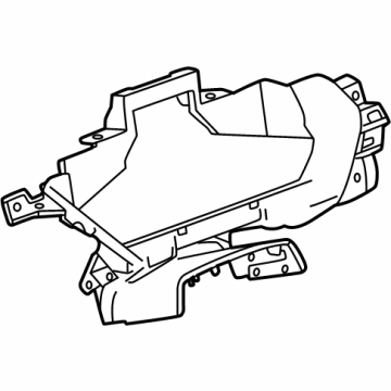 GM 85143876 Plate-Instrument Panel Cluster Trim *Backen Blackk 85143876 GM Plate-Instrument Panel Cluster Trim *Backen Blackk Illustration 1 of 1