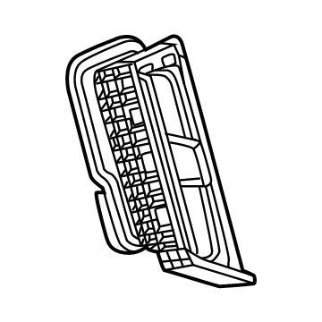 GM 26481600 Outlet Assembly-Instrument Panel Center Air *Backen Blackk 26481600 GM Outlet Assembly-Instrument Panel Center Air *Backen Blackk Illustration 1 of 1