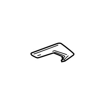 GM 26398576 Applique Assembly-Instrument Panel Trim Plate *Sinter 26398576 GM Applique Assembly-Instrument Panel Trim Plate *Sinter Illustration 1 of 1