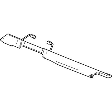 GM 26444376 Applique Assembly-Instrument Panel Trim Plate *Sinter 26444376 GM Applique Assembly-Instrument Panel Trim Plate *Sinter Illustration 1 of 1