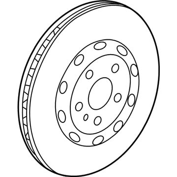 Chevy Camaro Brake Rotor - 22958646